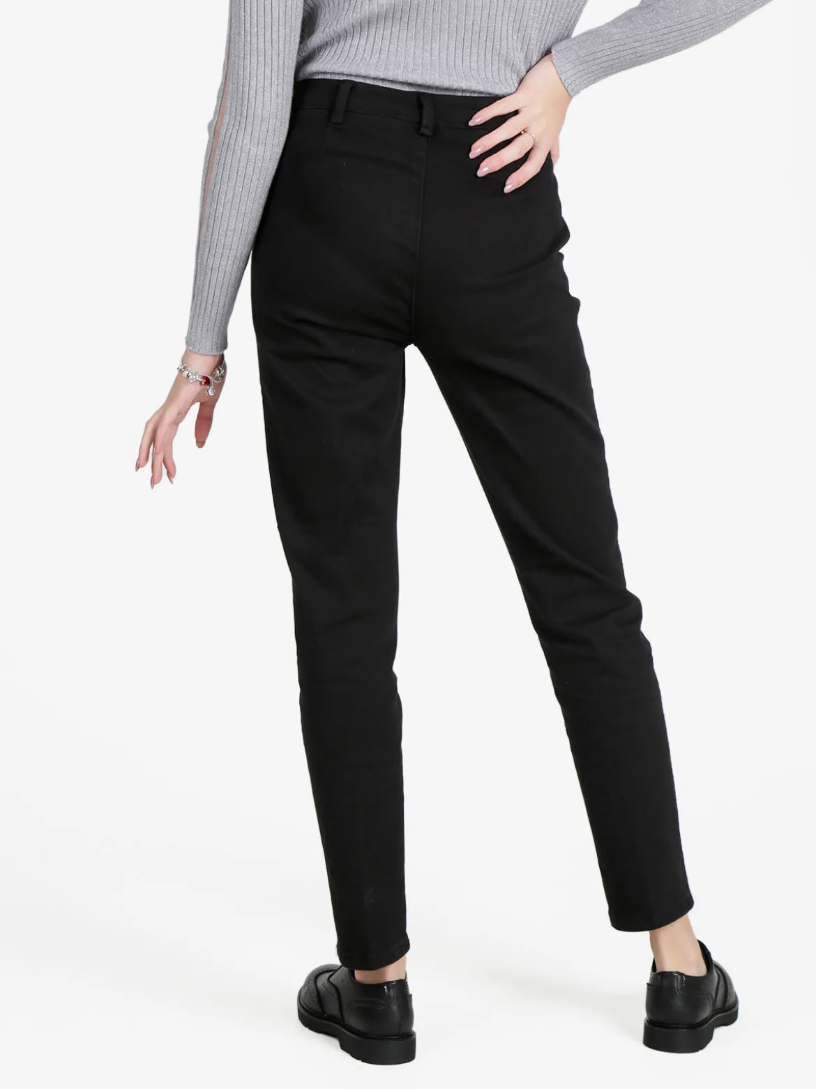 Solada Pantaloni da donna a vita bassa in cotone