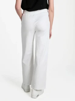 Solada Pantaloni donna a gamba larga con borchie e coulisse