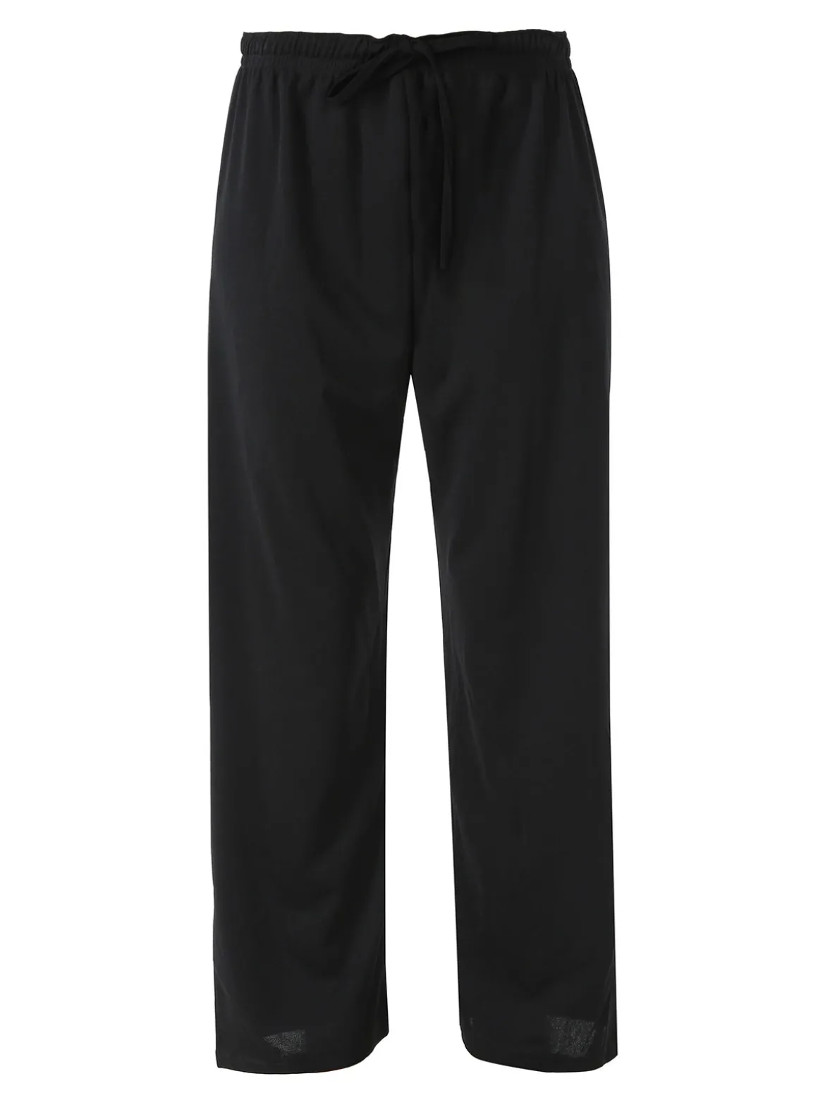 Solada Pantaloni donna a gamba larga con coulisse - nero