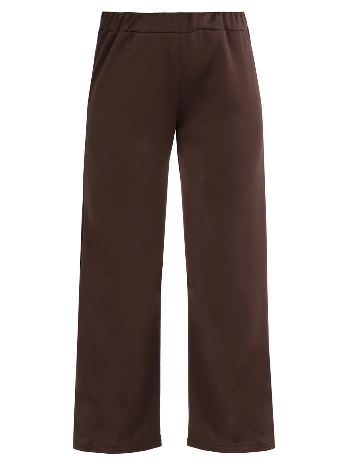 Solada Pantaloni donna a gamba larga - marrone