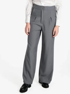 Solada Pantaloni donna a palazzo gessati