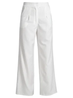 Solada Pantaloni donna a palazzo gessati
