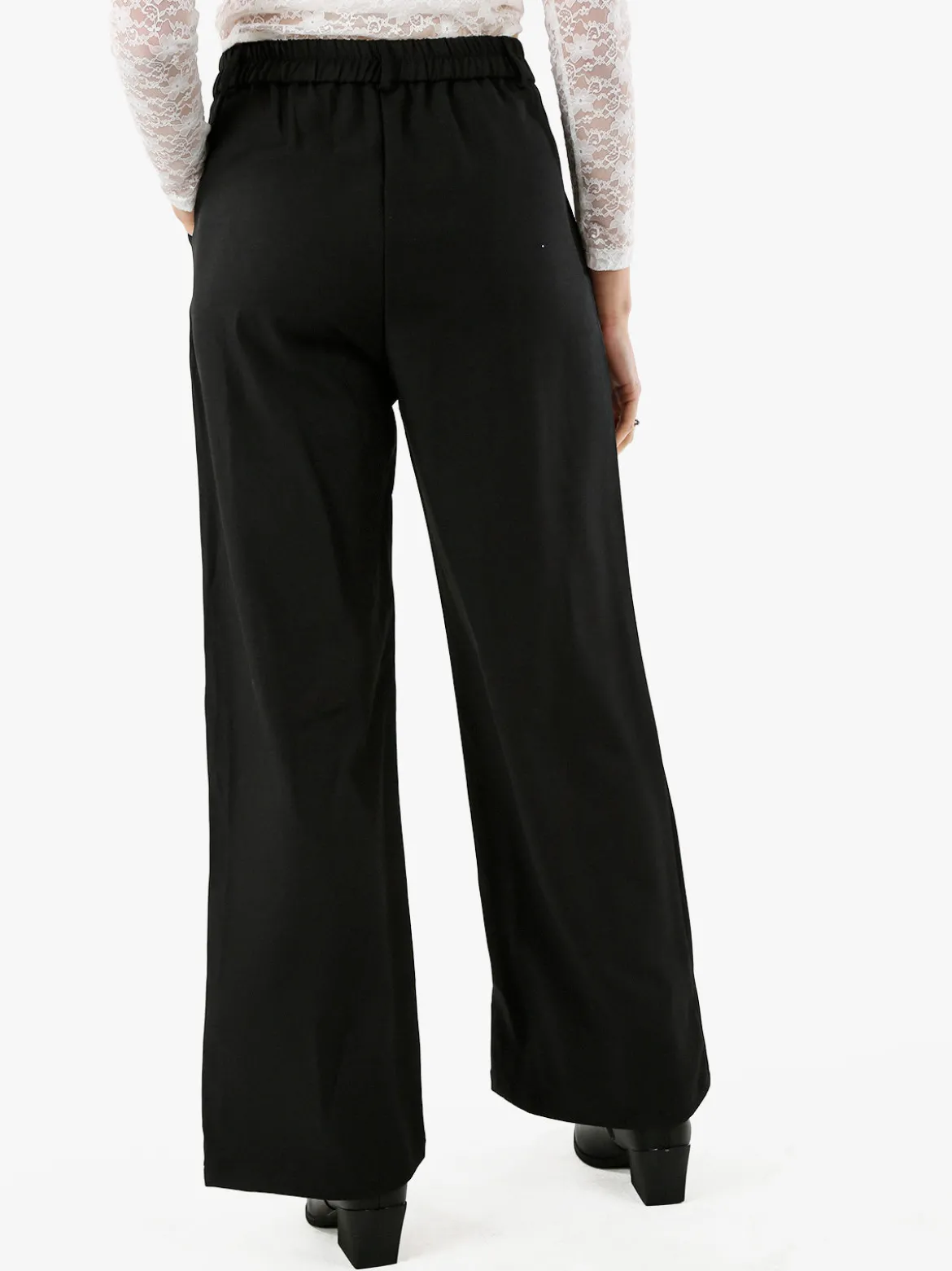 Solada Pantaloni donna a palazzo - nero