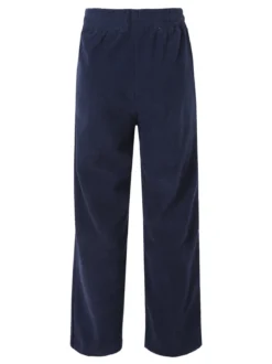 Solada Pantaloni donna in velluto a coste con coulisse - blu scuro