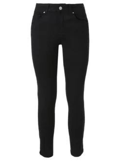 Solada Pantaloni donna jeans skinny taglie grandi - nero