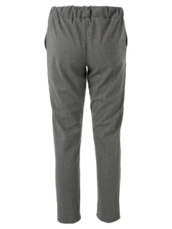 Solada Pantaloni donna jogger effetto flanella - grigio