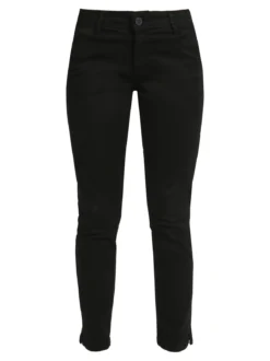 Solada Pantaloni donna slim fit a vita bassa - moro