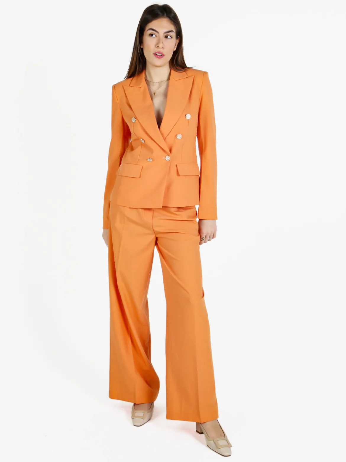 Solada Pantaloni eleganti da donna a gamba larga