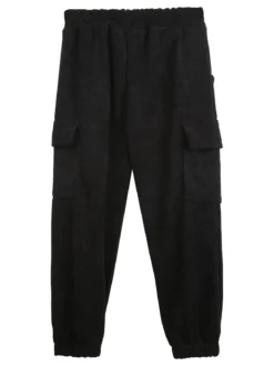 Solada Pantaloni in velluto a costine da bambina con tasconi