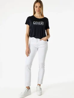 Solada Pantaloni jeans push-up da donna - bianco