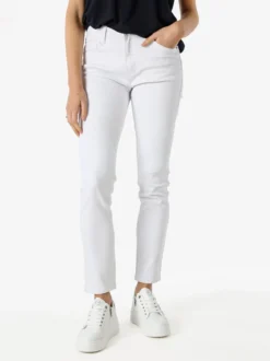 Solada Pantaloni jeans push-up da donna - bianco