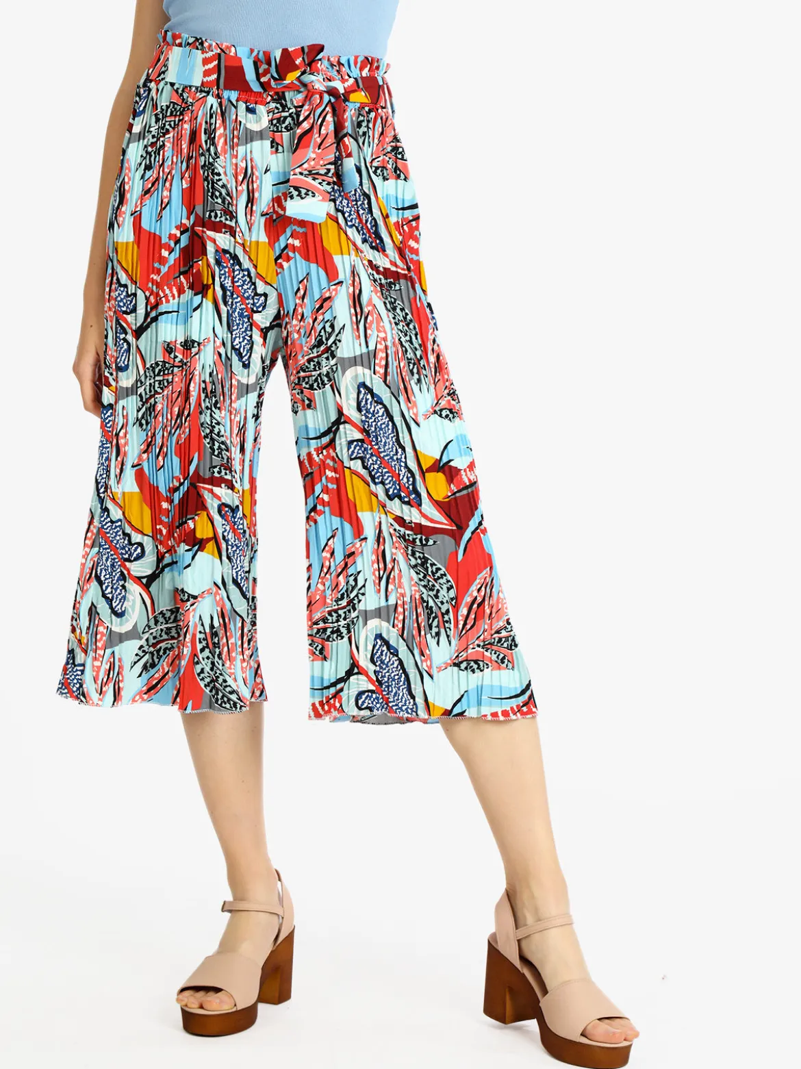 Solada Pantaloni plissettati donna con stampe