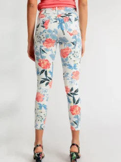 Solada Pantaloni skinny fiorati