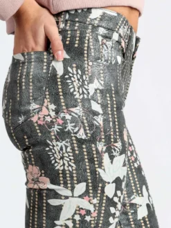 Solada Pantaloni slim fit con stampa floreale