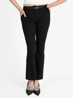 Solada Pantaloni slim fit da donna con finale a zampa