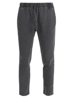 Solada Pantaloni sportivi da donna in cotone con coulisse - grigio scuro