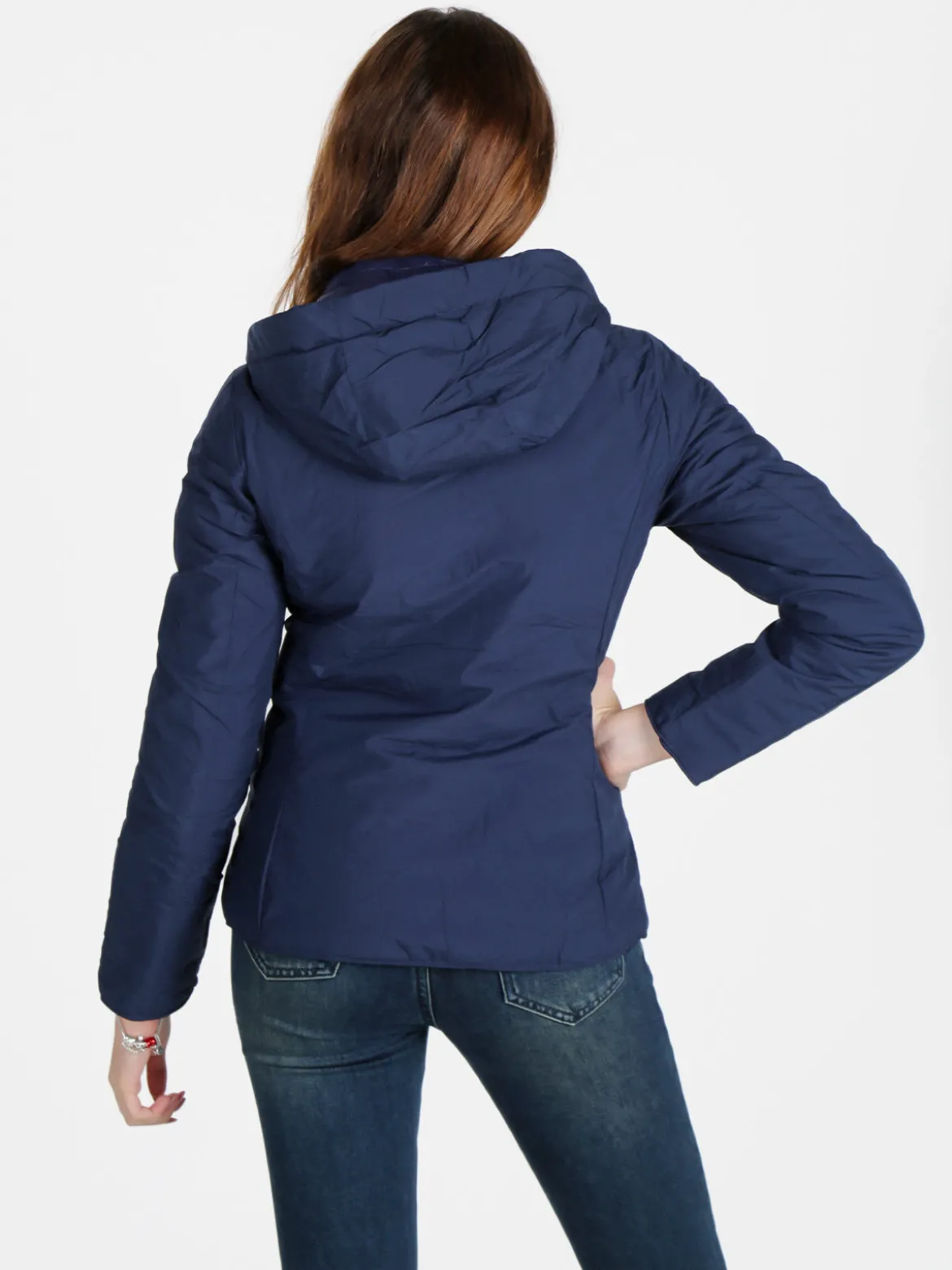 Solada Piumino donna reversibile con cappuccio