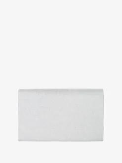 Solada Pochette da donna elegante con brillantini - argento