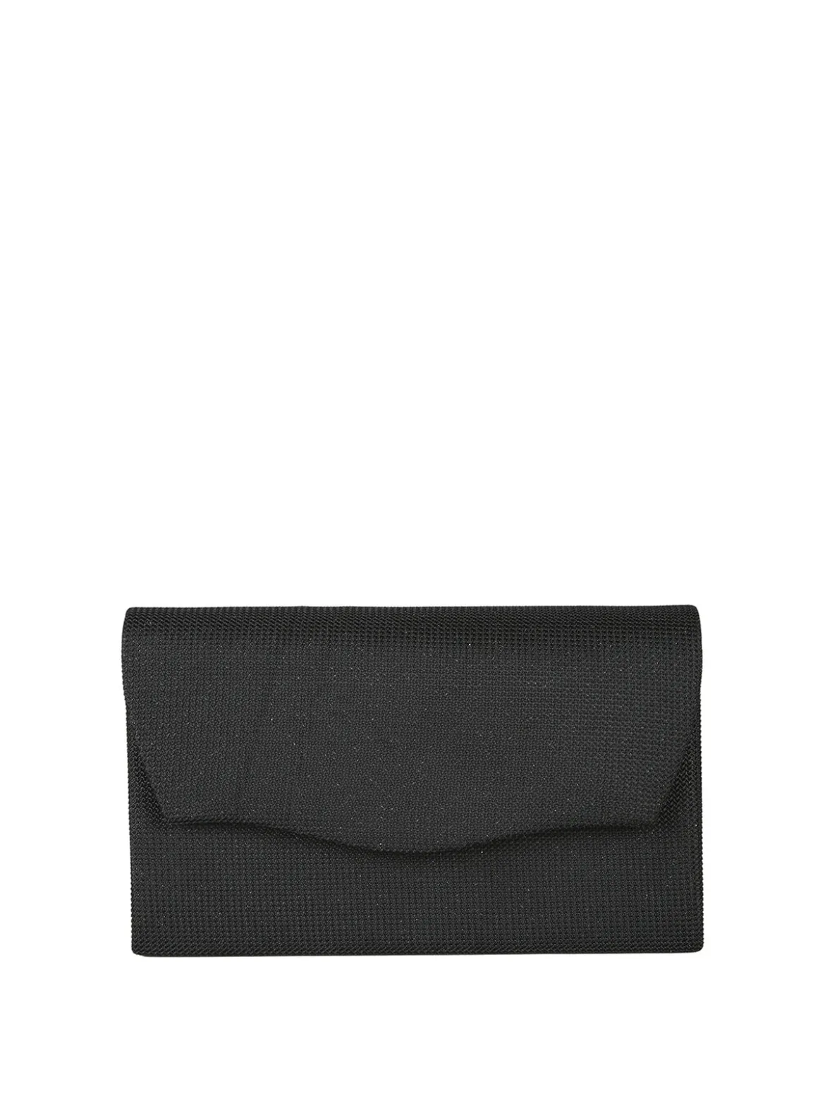 Solada Pochette da donna elegante con brillantini - nero
