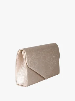 Solada Pochette donna brillantinata - champagne