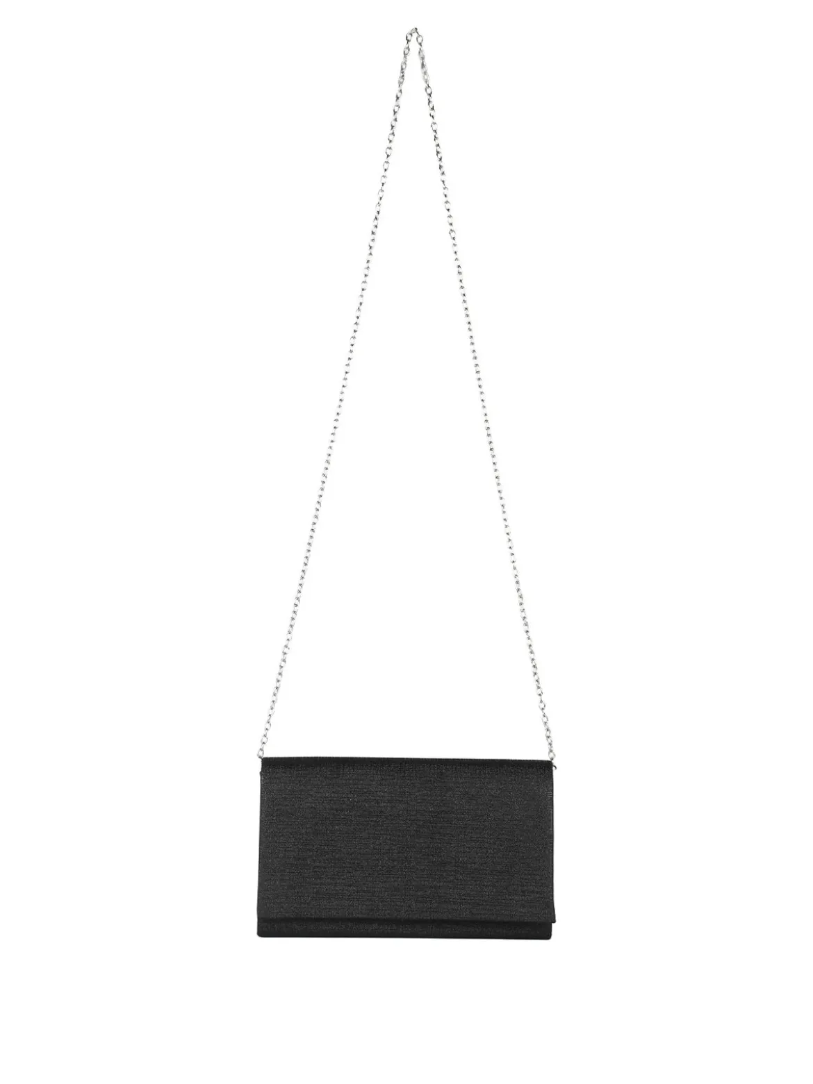 Solada Pochette donna con lurex - nero
