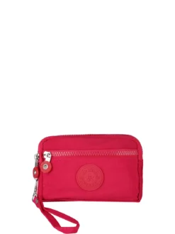Solada Pochette donna in nylon con polsiera - fucsia