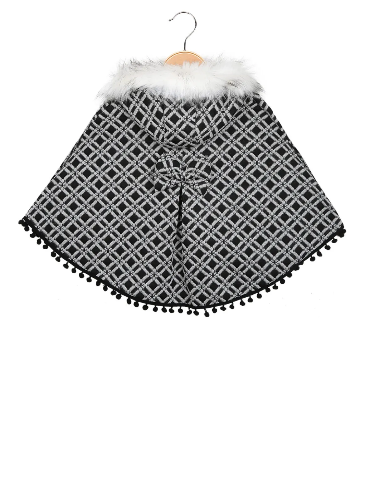 Solada Poncho da bambina con unicorno di paillettes