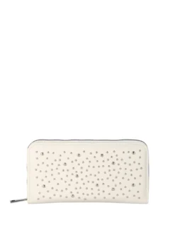 Solada Portafoglio da donna con borchie - beige