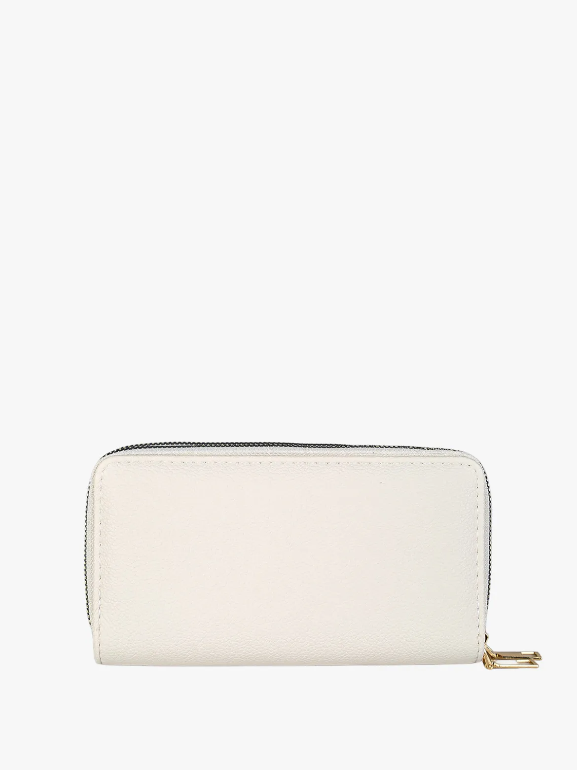 Solada Portafoglio da donna con stampa monogramma e doppia tasca - beige