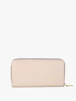 Solada Portafoglio donna con stampa monogramma e zip - khaki