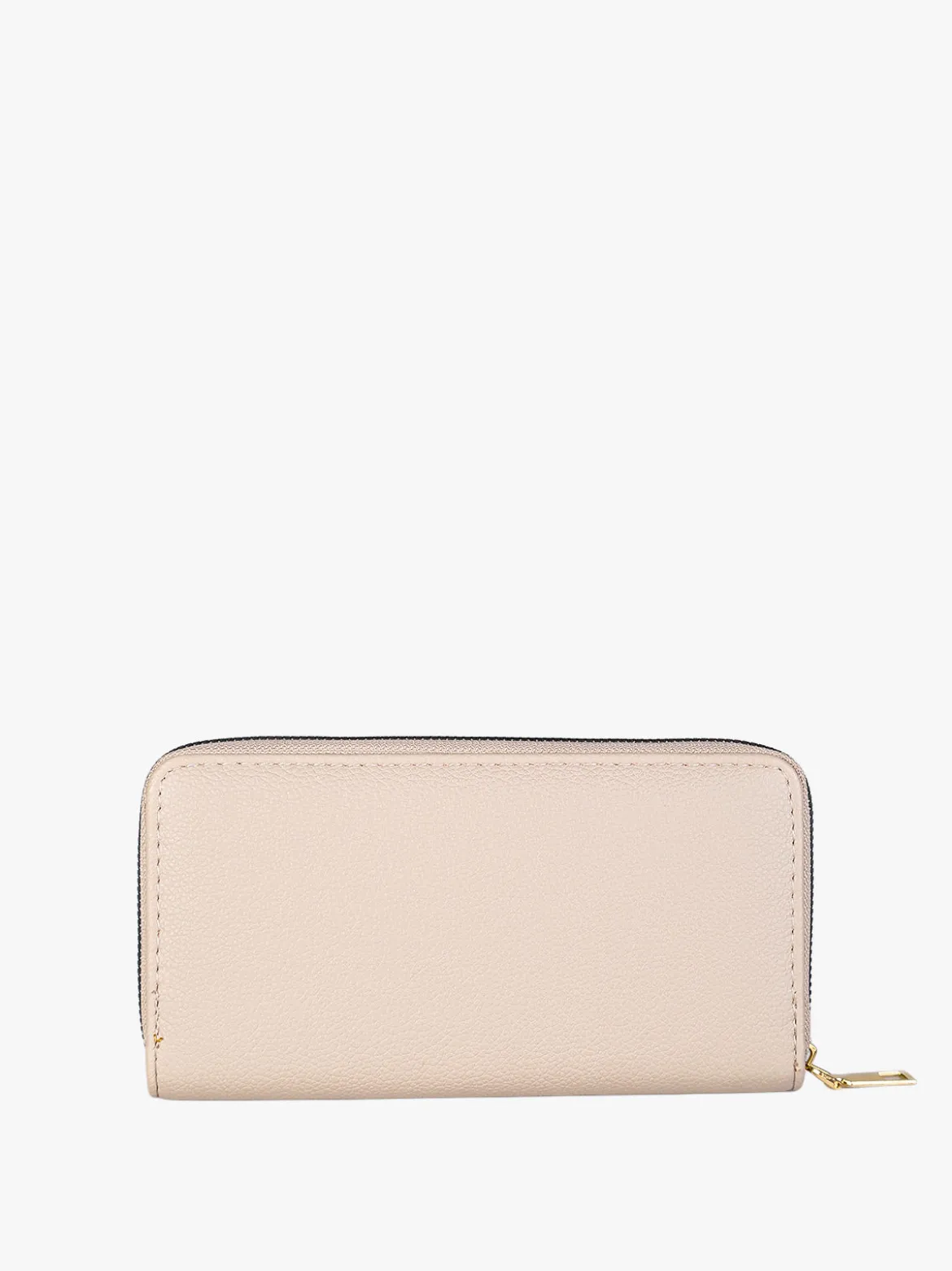 Solada Portafoglio donna con stampa monogramma e zip - khaki