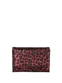 Solada Portafoglio donna crespo animalier