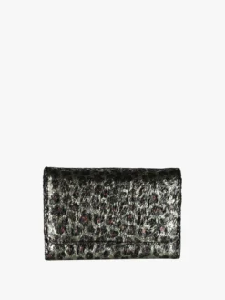 Solada Portafoglio donna crespo animalier