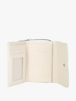Solada Portafoglio mini da donna con borchie - beige