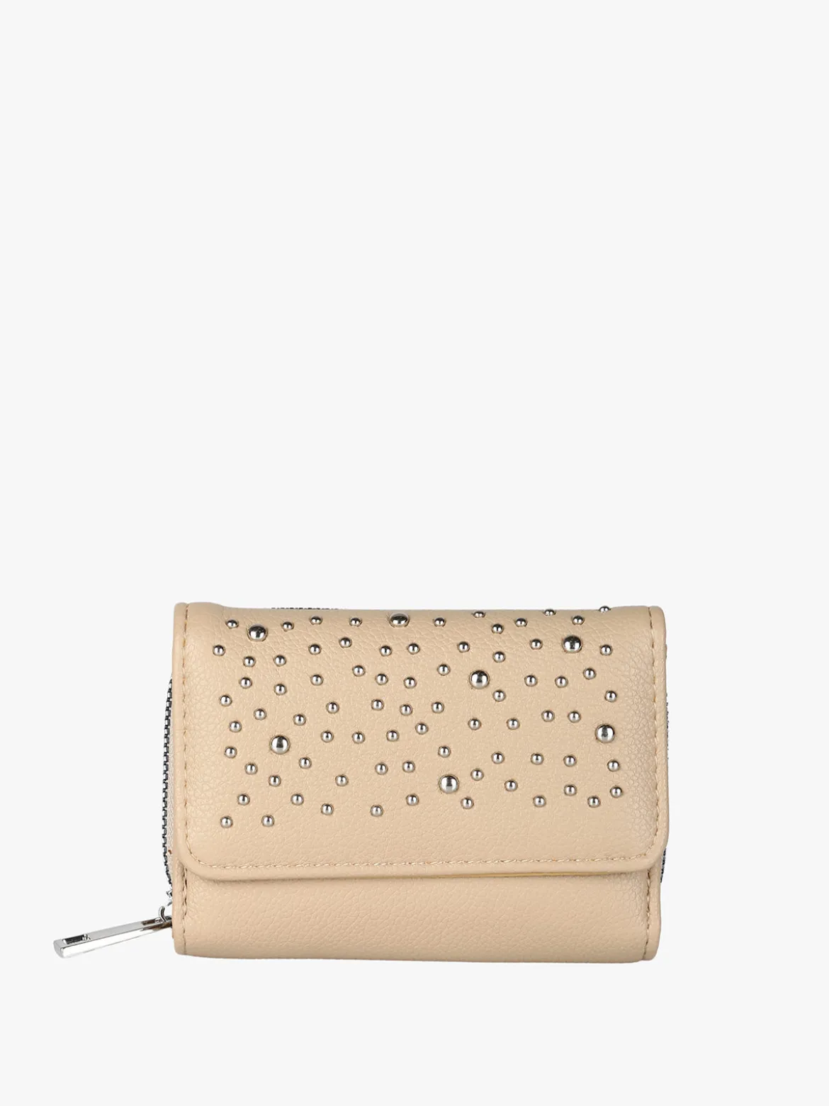 Solada Portafoglio mini da donna con borchie - khaki
