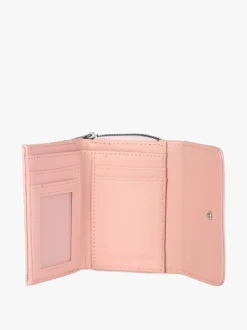 Solada Portafoglio mini da donna con borchie - rosa