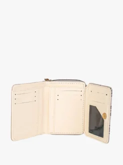 Solada Portafoglio mini da donna con stampa monogramma - khaki