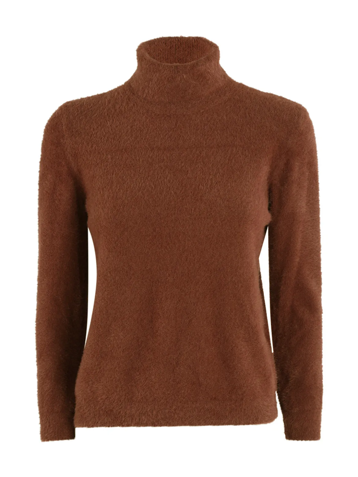 Solada Pullover dolcevita peloso da donna