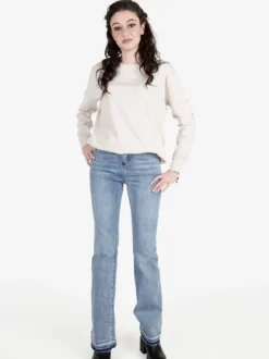 Solada Pullover donna girocollo in maglia tinta unita