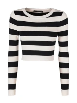 Solada Pullover donna in maglia a righe orizzontali