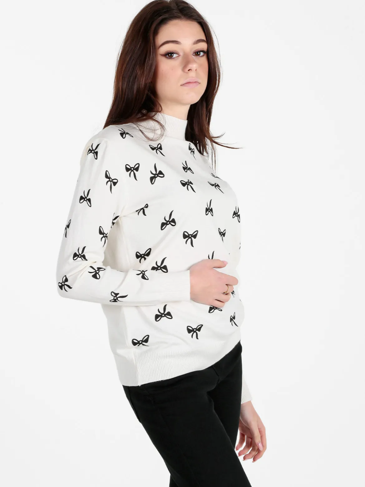 Solada Pullover donna in maglia con stampe
