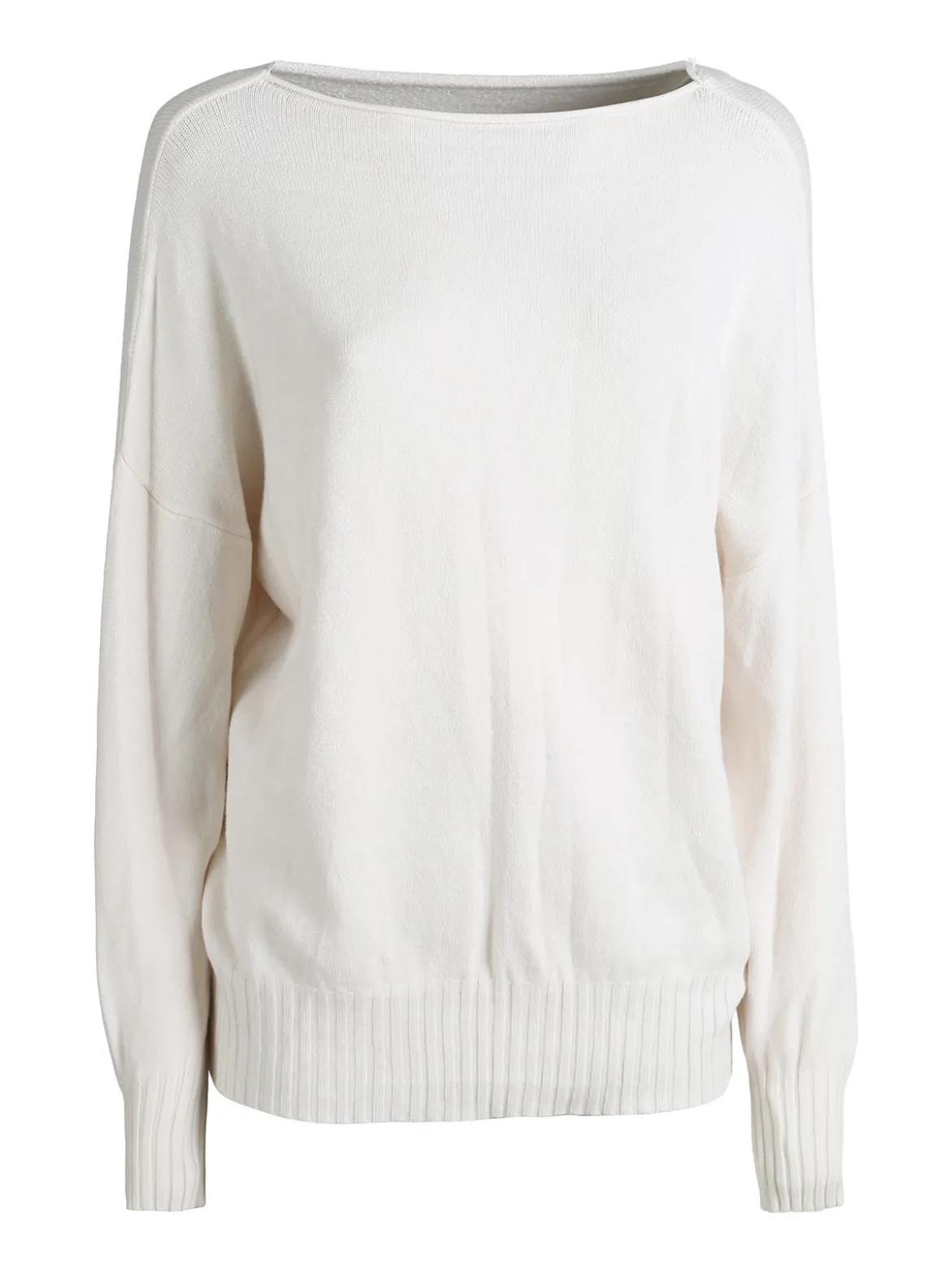 Solada Pullover donna oversize in maglia - panna