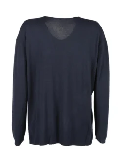 Solada Pullover donna oversize in maglia scollo V