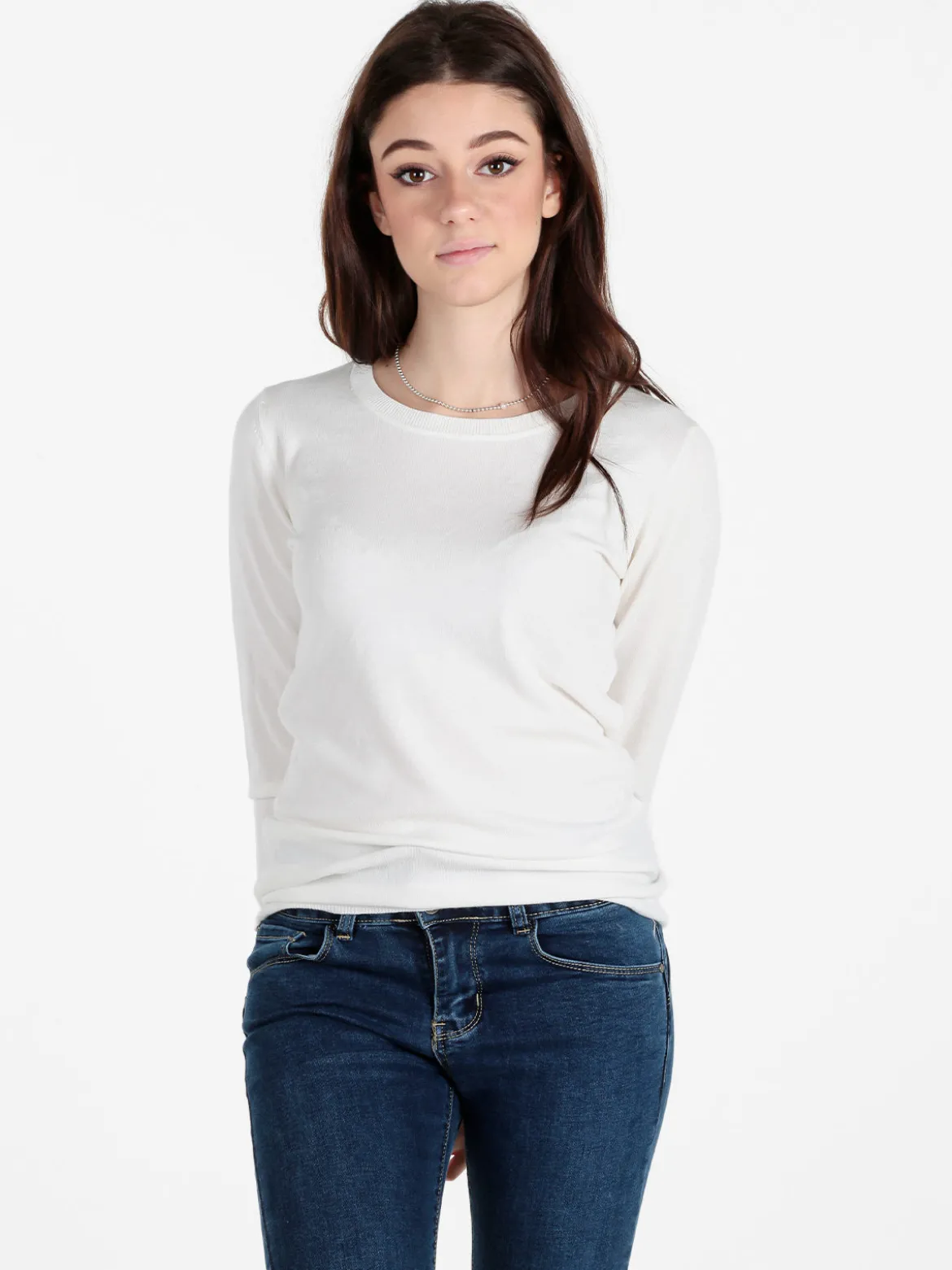Solada Pullover girocollo da donna in maglia