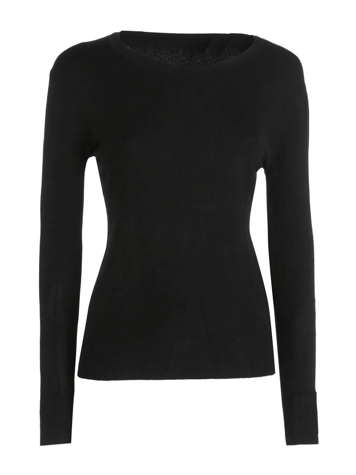 Solada Pullover girocollo da donna - nero