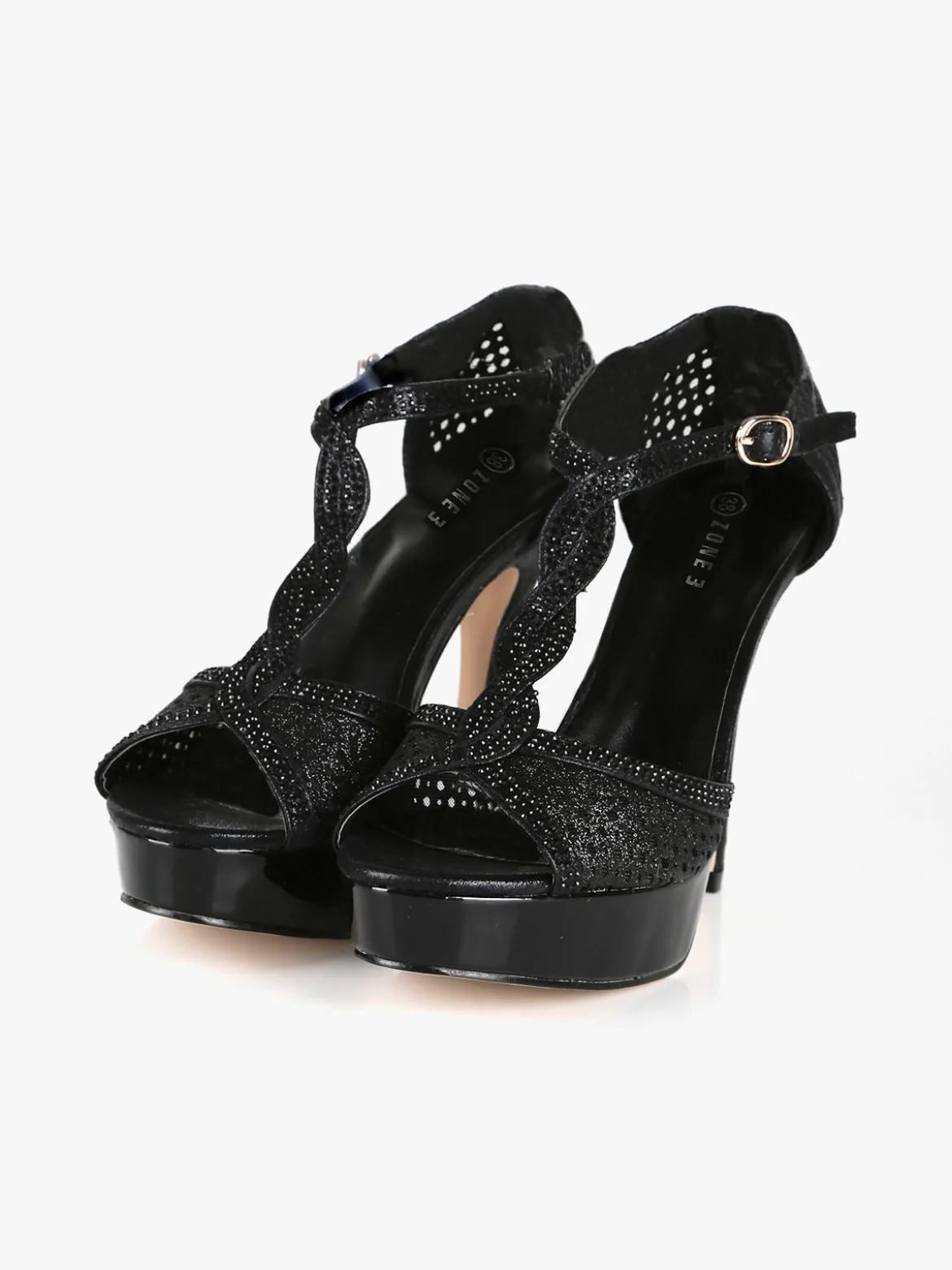 Solada Sandali donna con tacco e plateau