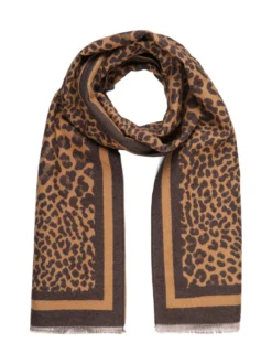 Solada Sciarpa donna animalier misto lana