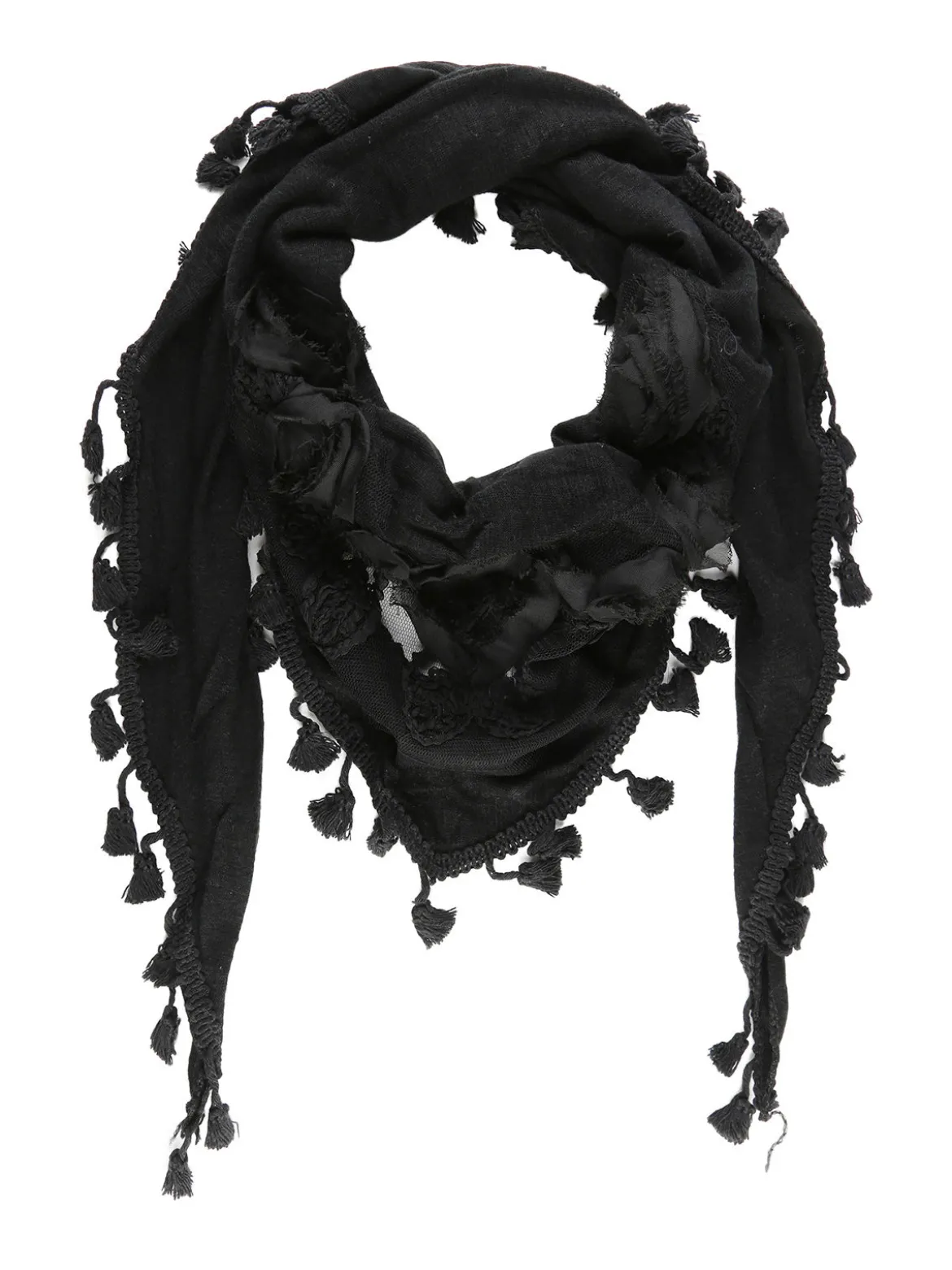 Solada Sciarpa donna con nappine