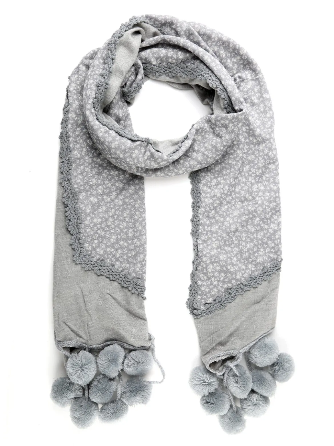 Solada Sciarpa donna con pom pon
