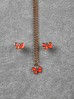 Solada Set bimba collana e orecchini fiore